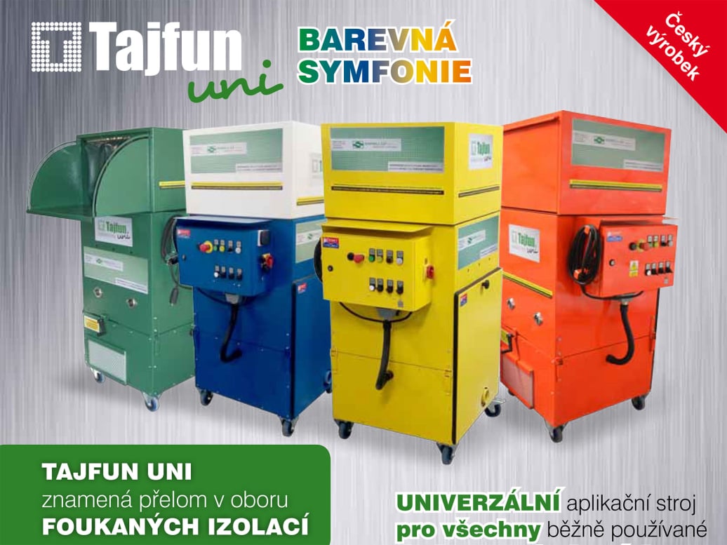 Aplikační stroje Tajfun Uni